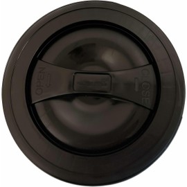 House Naturals Screw On Black Lid for 2 Gallon Bucket (2)