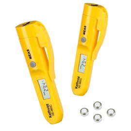Infrarot Thermometer Pen, Kethvoz Mini Infrared Thermometer Berührungsloses Messen Sofortiges Ablesen bei 527℉ mit Taschenclip Grillthermometer für Kochen/Barbecue/Fleisch/Wein(2 Pack)