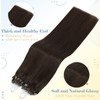 SLEEKALON Micro Loop Hair Extension Human Hair Micro Beads Hair