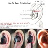 Replacement Earmold Earbud (Left and Right Ear) for Two Way