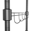 Oliote Rod Garment Rack 3 Tier Metal Wire Shelving Hang