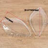 Kojem Clear Headlight Lens Cover Compatible with 2005-2013 Corvette C6