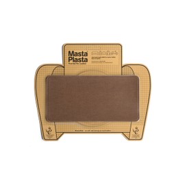MastaPlasta Selbstklebende Premium Leder Reparatur Patch - Hellbraun Leder - 20cm x 10cm. Sofortige Polsterung Qualität Patch für Sofas, Auto Interieur, Taschen, Jacken