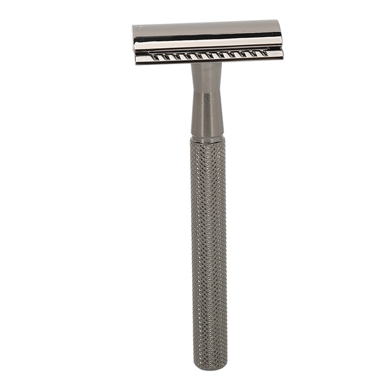 Manual Pocket Beard Trimmer Metal Vintage Double Sided Manual Facial