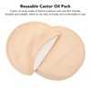 4pcs Castor Oil Packs Set Prevent Leakage Adjust Strap Reusable