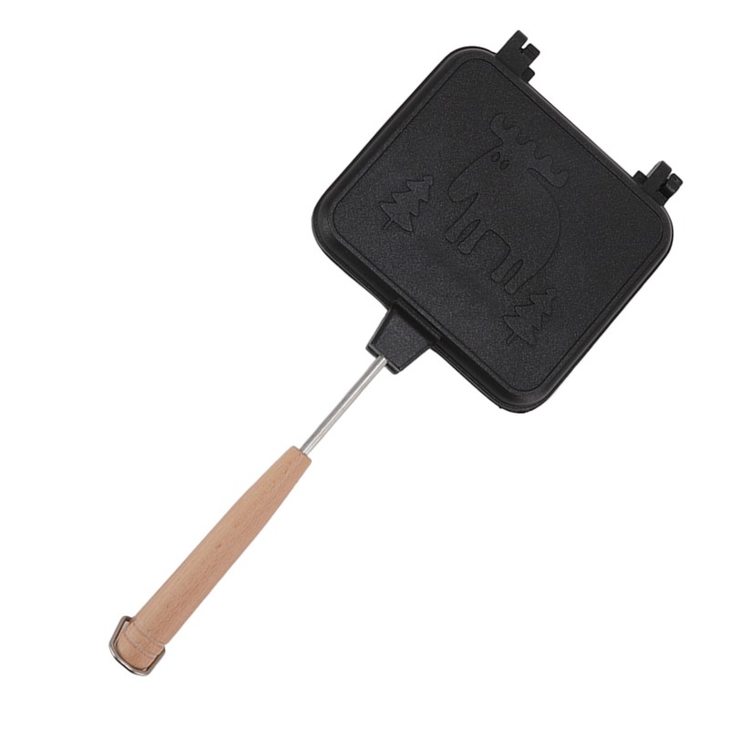 Sandwich Frying Pan Double Sided Stick Proof Breakfast Flip Pan
