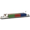 FALLER 131013 H0 Ship Model River Freighter with Containers