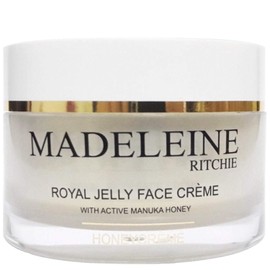 HoneyCreme New Zealand Royal Jelly Crema facial con miel de manuka activa tarro de 3.4 onzas líquidas. Crema antienvejecimiento original, auténtica y natural.