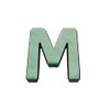 Oasis Naylorbase Quick Clip Letter M