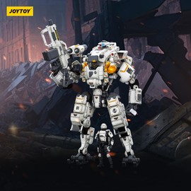JoyToy 1/25 Action Figures Dark Source Steel Bone North 09 Strike Attack Mecha Army Figure Collection Military Model High Mobility Assault Mech 7.2inch