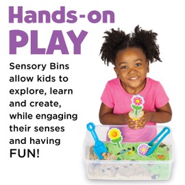 Creativity for Kids Sensory Bin: Garden and Critters - Pretend Play, Flower Garden Preschool Toys Medium