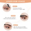 LOPHE Eyebrow Pen with 4 Fork Tip, Long-lasting Waterproof Eyebrow