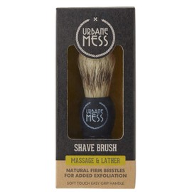 Urbane Mess Natural Bristle Shave Brush,