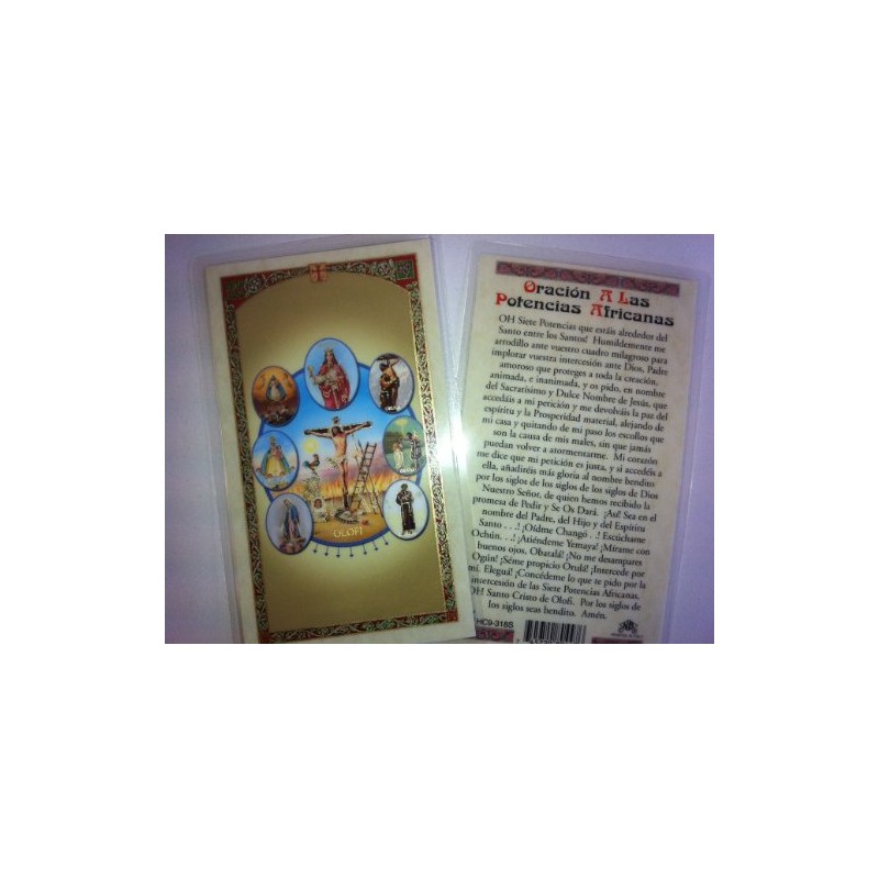 SFI Holy Prayer Cards for the Prayer to The 7