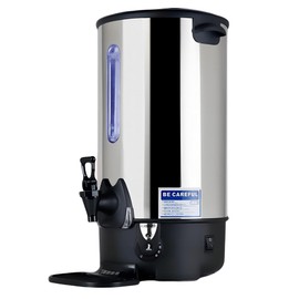 WYDDDARY Commercial Electric Kettle Warmer Stainless Steel Hot Water Dispenser Hot Water Boiler And Warmer with Faucet Quick-Temp or Boil for Tea Coffee 1500W 12.9 Liter Capacity