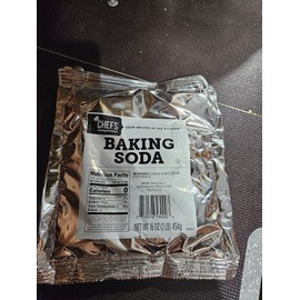 Chef's companion baking soda  Chef's companion Qty 12/16 Oz Net Wt 12 Lb (5.44kg)