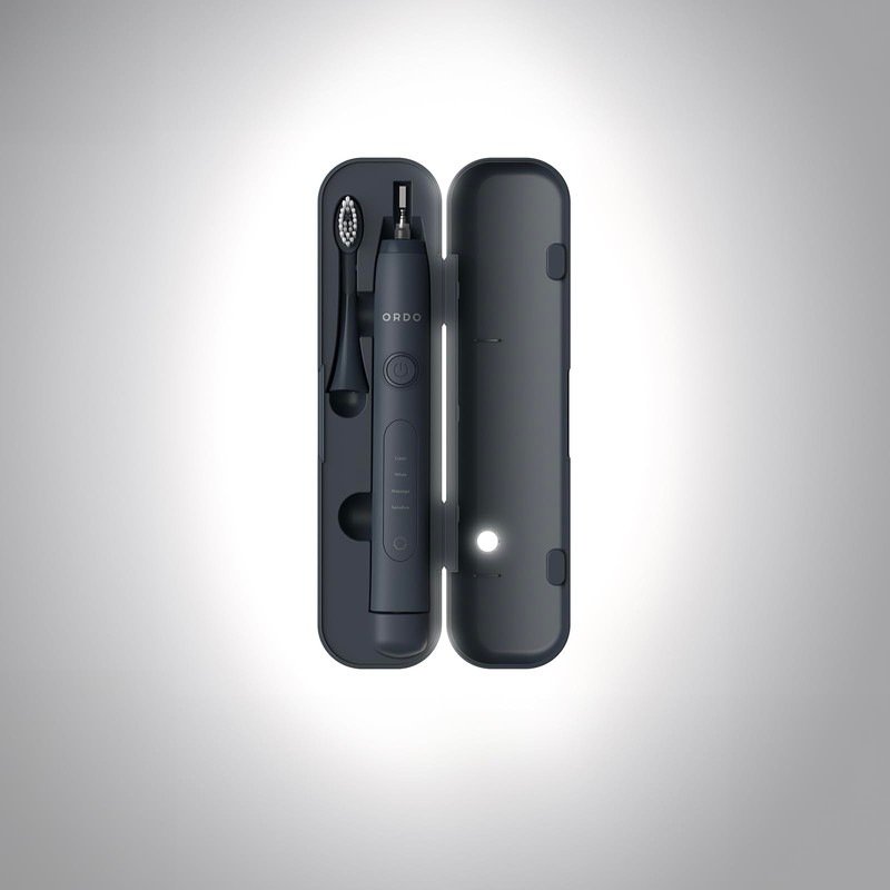 Ordo Sonic+ Charging Travel Case - Charcoal Grey