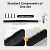 3 Pack Retsun Door Brush Sweep, 1.5 in x 39.37
