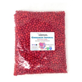 Cinnamon Imperials Candy, Red Hots, 4 POUND BULK, Valentines, Weddings
