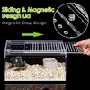 Apatal Reptile Terrarium Enclosure 8"x6"x4" Acrylic Tarantula Breeding Box Magnetic