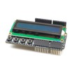 PTSolns 1602 LCD Interface-Shield with Programmable Buttons and LEDs for