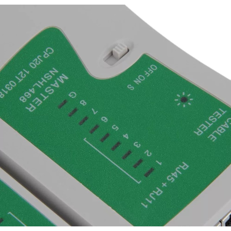 Alien Technology Probador Tester Cable Red Utp Rj11 Rj12 Rj45