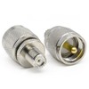 Ahoaepy 2PCS Mini UHF Adapter, Mini PL259 Female to SO239