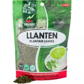 Hanan Llanten 30g Plantain Leaf Herbal Tea from Peru