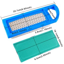 HIFROM Air Filter with Pre Air Filter 697015 Compatible with Bs 697153 697014 697014 697634 698083 795115 797008 102-875 Oregon 30-122