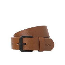 JACK & JONES Men's Jacivan Synthetic Belt, Cognac, 80 cm