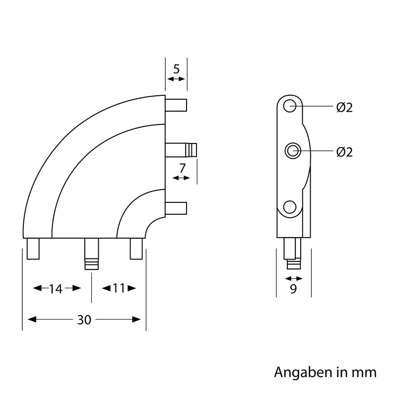 parlat 90° Connector For Our Flat 24 Under-cabinet Lights