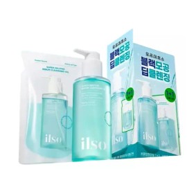 Ilso 일소 슈퍼 멜팅 세범 클렌징오일 200ml 기획 (+리필 200ml) Ilso Super Melting Serum Cleansing Oil 200ml Set (+Refill 200ml)
