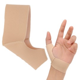 Ejoyous Elastic Thumb Wrist Splint, Thumb Wrist Brace Thumb Compression Support Compression Gloves for Joint Pain Tendonitis Sprains (M)