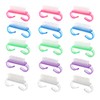 Nail Brush, Pack of 15 Cleaning Brushes with Handles, Plastic