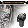 REPAIROCK Car Thermostat Engine Coolant Thermostat Housing Assembly No.4892307AA for