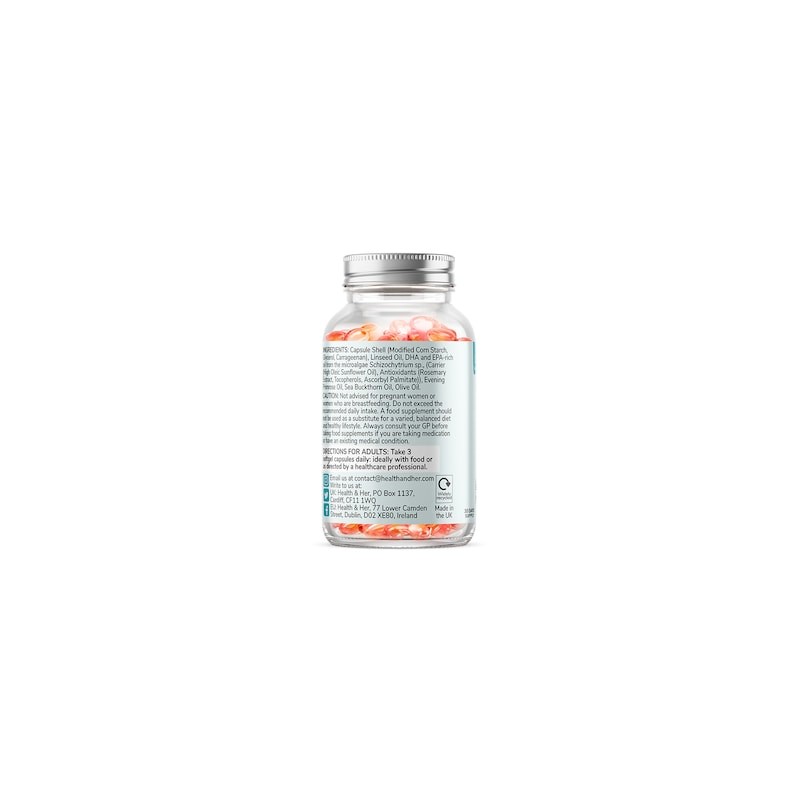 Health & Her Omega 90 Softgels