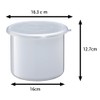 Takagi Metal FS-14W Storage Container, Canister, Umeboshi Container, Enamel, 5.5