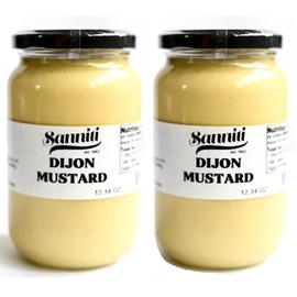 Sanniti Dijon Mustard Imported From France, 12.34 oz (Pack of 2)