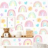 Glow in The Dark Rainbow Wall Sticker Glowing Rainbow Wall