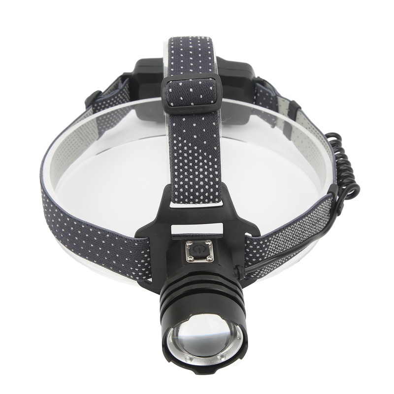 Headlamps for XHP160 LED Bulb Type C Charging Telescopic Zoom