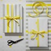 The Gift Wrap Company 58-189212 Stripe and Checkerboard Reversible Flat