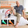 Heated Ankle Massager Wrap, 2-in-1 Wireless Foot Warmer & Vibrating