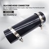 OXCANO 3.5"(89mm) ID Straight Silicone Hose Coupler, High Temp 4-Ply