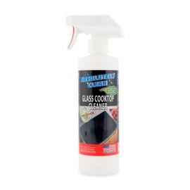 Absolutely Clean Amazing Ceramic & Glasstop oven cleaner heavy duty- Fume Free & Scratch Free - Streakfree - Powerful, Natural Enzymes - USA Made (16 oz)