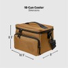 CornerStone 18-Can Cooler | Soft Sided Cooler with Water Resistant