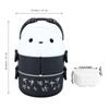Leapiture 2 Layer Panda Box Round Lunch Box Cute Design