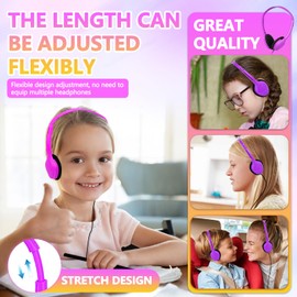 YFSFQS Class Set Headphones for Kids Students School Classroom 20 Pack