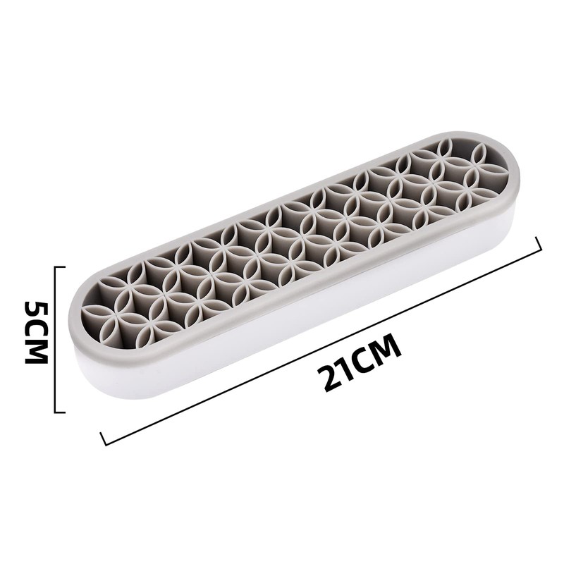 ESIW 2 PCS Multi-Purpose Cosmetic Storage Box, Desktop Organizers Silicone
