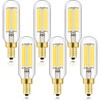 LEOOLS E12 LED Bulb Dimmable 6W Equal 60 watt Light