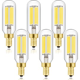LEOOLS E12 LED Bulb Dimmable 6W Equal 60 watt Light Bulb Daylight 4000K T6 T25 E12 Candelabra Bulb 60 watt for Chandeliers,Ceiling Fan,Pendant,Wall sconces AC120V 600LM e12 Light Bulb 6Pack
